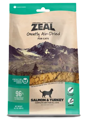 Zeal Cat Air Dried Salmon and Turkey