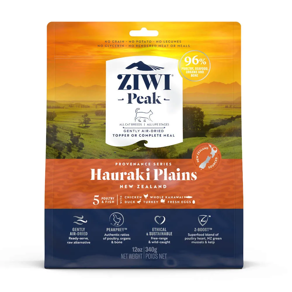 ZiwiPeak Provenance Hauraki Plains Grain-Free Air-Dried Cat Food